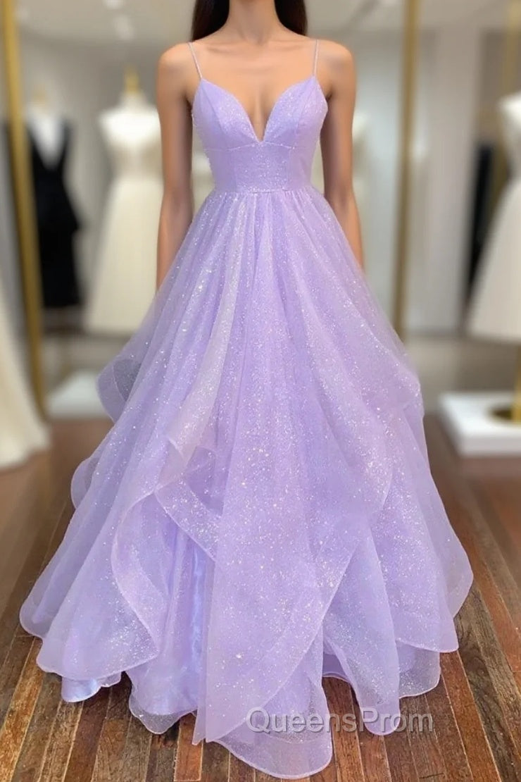 Wholesale Ball Gown A-Line Evening Prom Dress Sparkle & Shine Dress Formal Wedding Party Floor Length Sleeveless Sweetheart Tulle Backless With Pleats Ruffles Main image