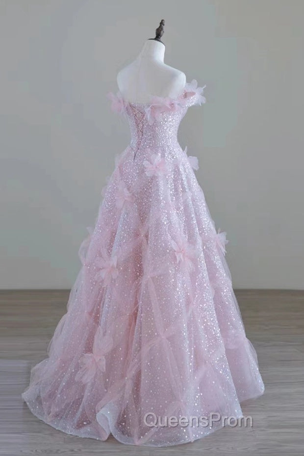 Women High Feeling Pink Fairy Evening Prom Dress Long Party Dress Secondary image