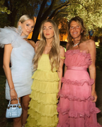 Yellow A-Line Tiered Tulle Off-The-Shoulder Long Classy Prom Party Dress