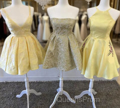 Yellow Homecoming Dress
