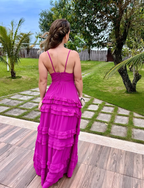 New Purple V-Neck Classy Prom Dress, Graduation Party Dress