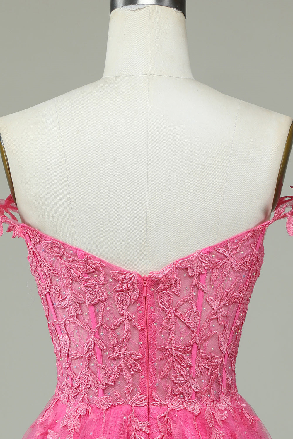 Party Dresses Size 46, Dark Navy A-line Flower Straps Appliques Tulle Homecoming Dress