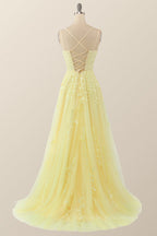 Prom Dresses Under 86, Lavender Lace Appliques A-line Long Formal Dress