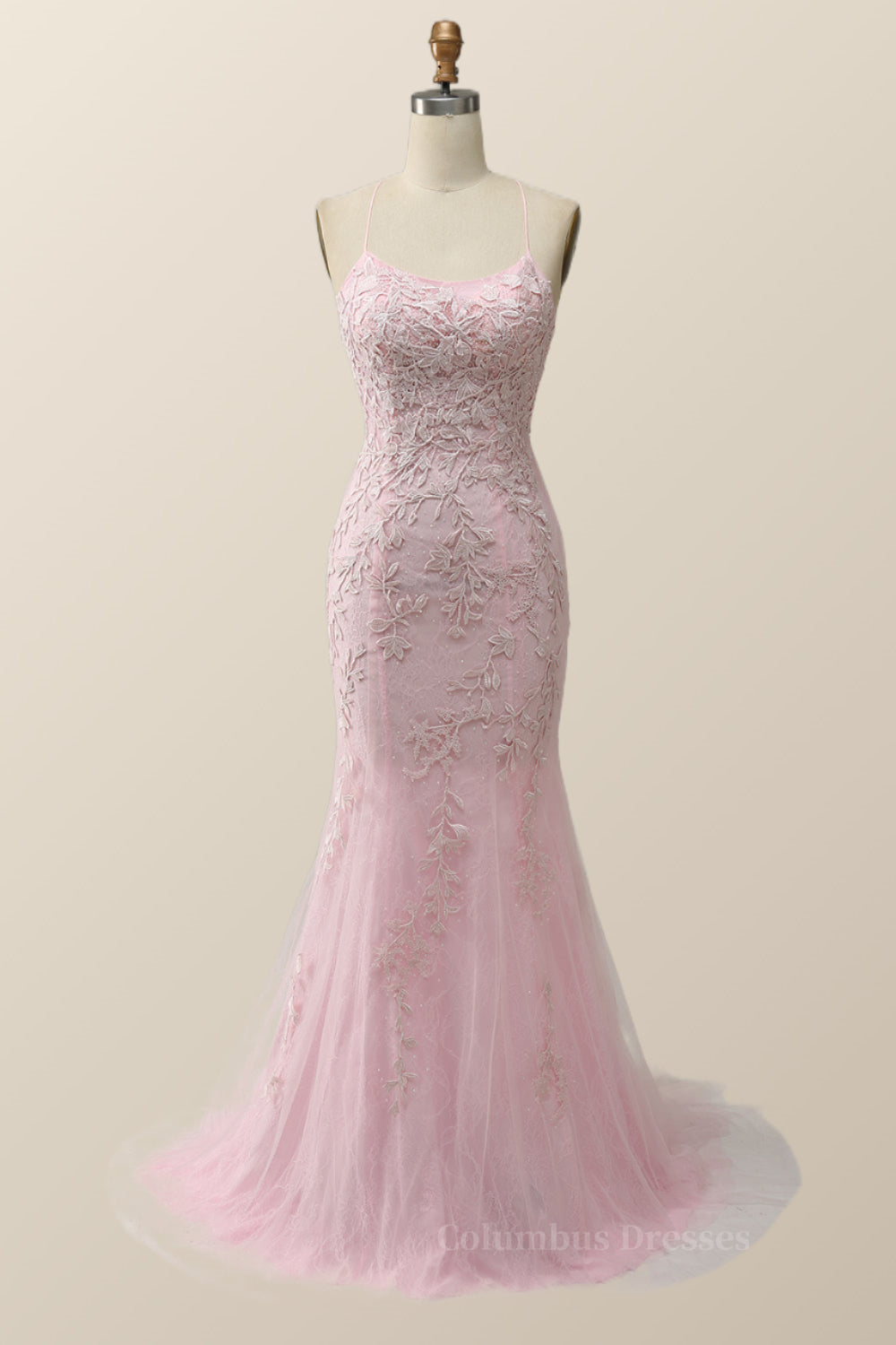 Prom Dresses Stores, Yellow Mermaid Lace Appliques Long Formal Dress